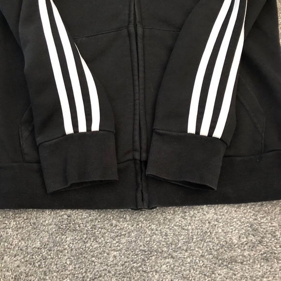 Adidas Full Zip up Black Women’s Hoodie - Picture 9 of 14